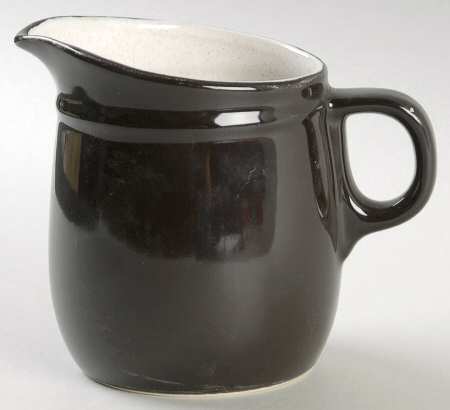 Nocturne White Creamer