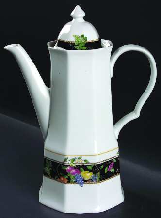 Orchard Park Coffee Pot & Lid