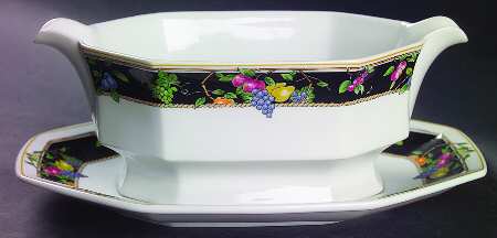 Orchard Park Gravy Boat & Underplate