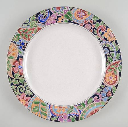 Paisley Mural 12" Chop Plate (Round Platter)