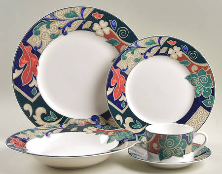 Pasha's Palace 5 Piece Place Setting by Christopher Stuart