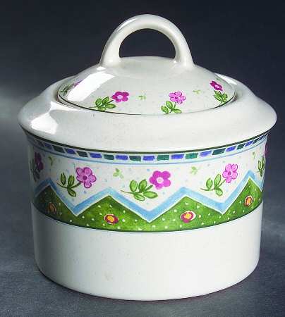 Printemps Sugar Bowl & Lid