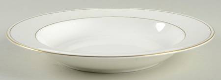 Royal Gold Rim Soup Bowl