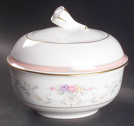 Spring Crest Sugar Bowl & Lid