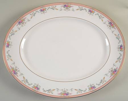 Spring Crest 15" Oval Serving Platter