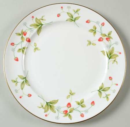 Strawberry Field Salad Plate