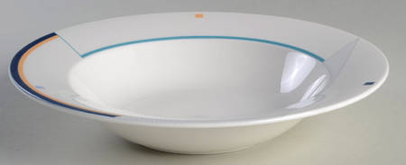 Vector Large Rim Soup Bowl