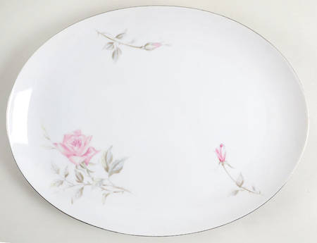 Briarclift 14" Oval Serving Platter by James Chatelaine