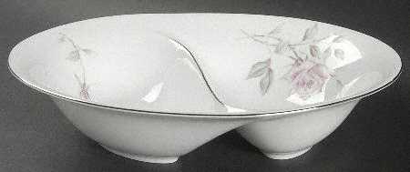 Briarclift 10" Oval Divided Vegetable Bowl