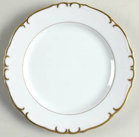 Gold Sharon Bread & Butter Plate