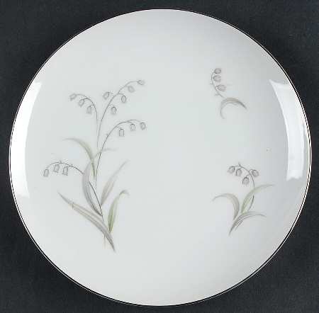 Lillies Salad Plate by James Chatelaine