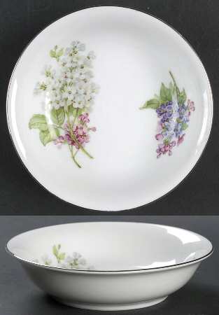 Lilac Time Fruit/Dessert (Sauce) Bowl