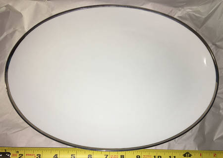 Plaza 12" Oval Serving Platter