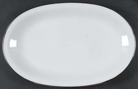 Plaza 14" Oval Serving Platter by James Chatelaine