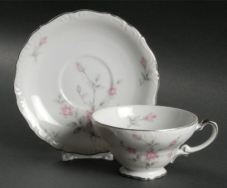 Sharon Rose Footed Cup & Saucer Set