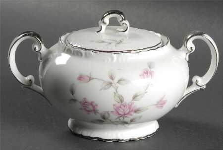 Sharon Rose Sugar Bowl & Lid