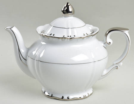 Silver Sharon Teapot & Lid