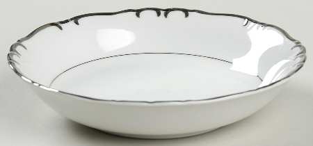 Silver Sharon Fruit/Dessert (Sauce) Bowl by James Chatelaine