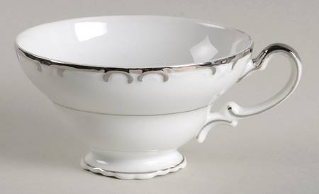 Silver Sharon Footed Cup