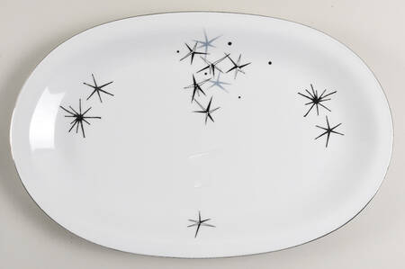 Starlight 15" Oval Serving Platter by James Chatelaine