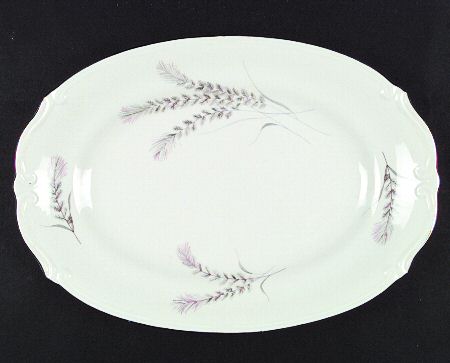 Thistle 12" Oval Serving Platter