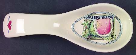 Harvest Fair Spoon Rest/Holder (Holds 1 Spoon)
