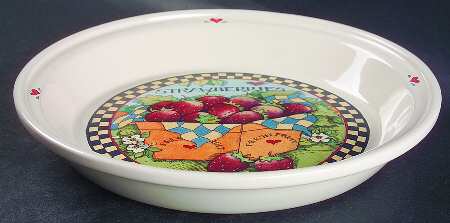 Harvest Fair Pie Serving Plate