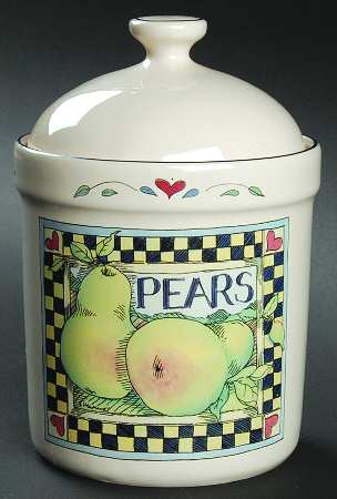 Harvest Fair Small Canister & Lid