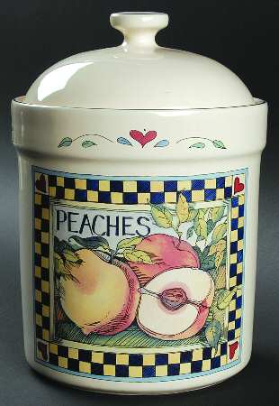 Harvest Fair Large Canister & Lid