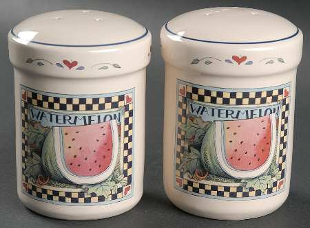 Harvest Fair Stove Top Salt & Pepper Set