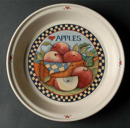 Harvest Fair 10" Pie Baking Plate