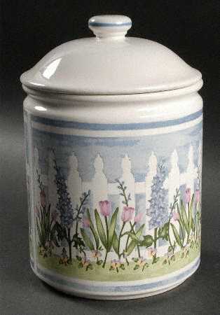 Delphinium Extra Large Canister & Lid