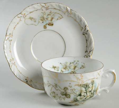 CIM18 Flat Cup & Saucer Set