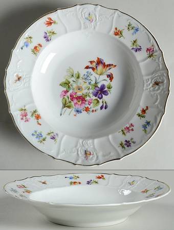 CIM6 (CZE) Large Rim Soup Bowl
