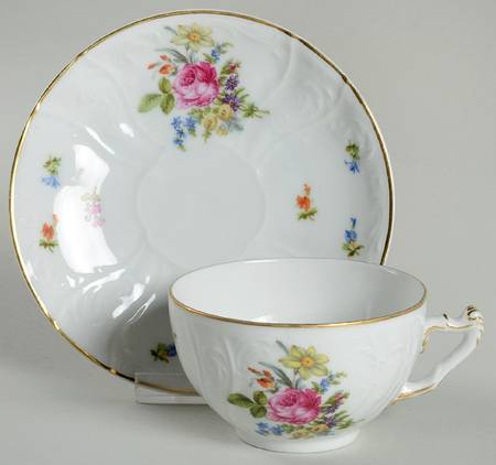 CIM6 (CZE) Flat Cup & Saucer Set