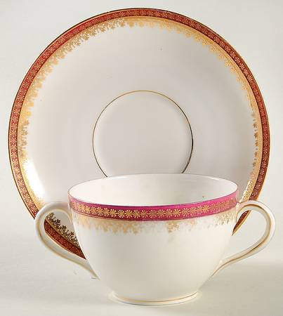 CIM9 Flat Bouillon Cup & Saucer