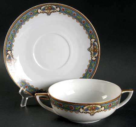 Clayton Flat Bouillon Cup & Saucer