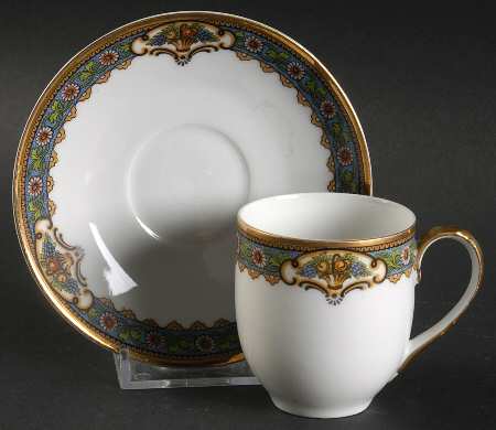 Clayton Flat Demitasse Cup & Saucer Set