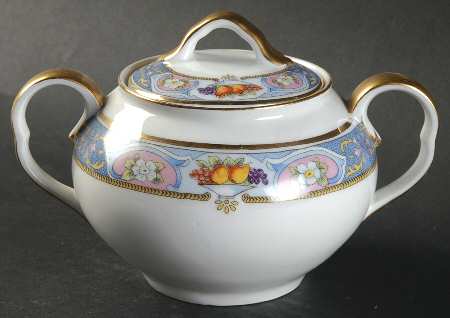Clementine Sugar Bowl & Lid