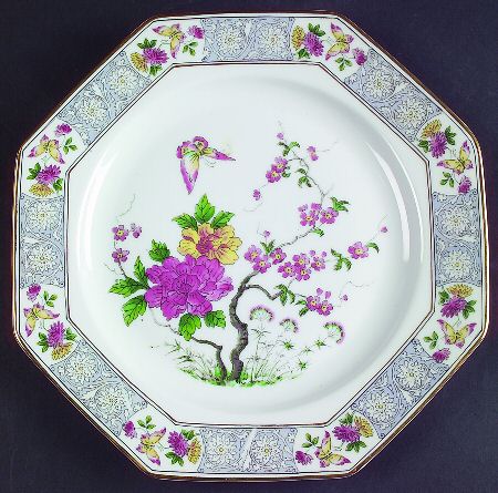 Nankin (Cze) Octagonal Luncheon Plate