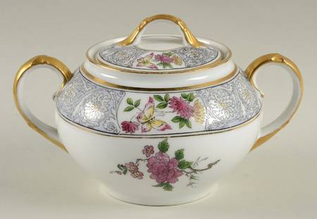 Nankin (Cze) Sugar Bowl & Lid