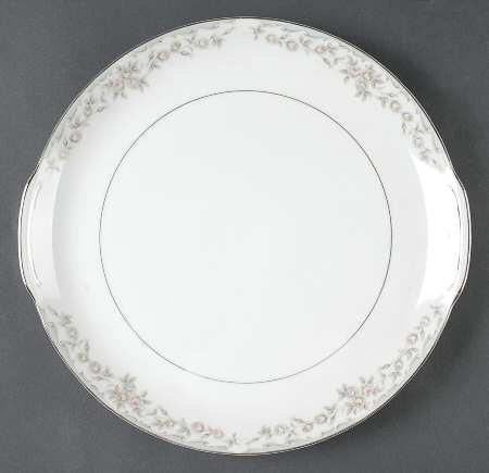 Chantilly Handled Cake Plate