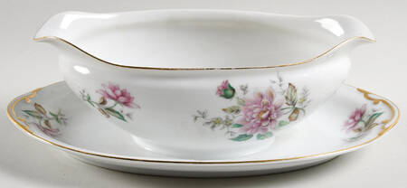 Devon Gravy Boat with Attached Underplate