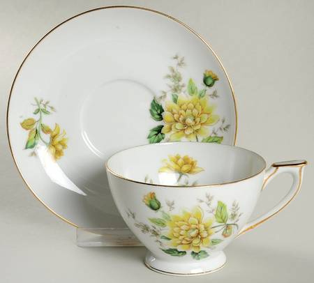 Dorset Footed Cup & Saucer Set