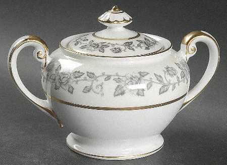 Minuit Rose Sugar Bowl & Lid