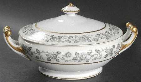 Minuit Rose Round Covered Vegetable by Citadel