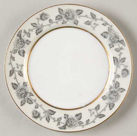 Minuit Rose Bread & Butter Plate by Citadel