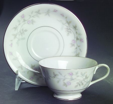 Sybil Footed Cup & Saucer Set