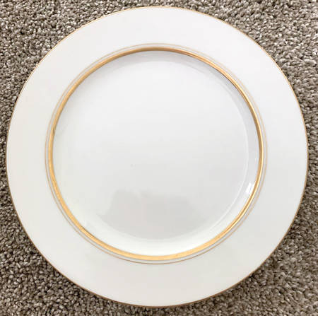 Marquise (Gold) Salad Plate