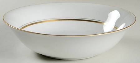 Marquise (Gold) 9" Round Vegetable Bowl